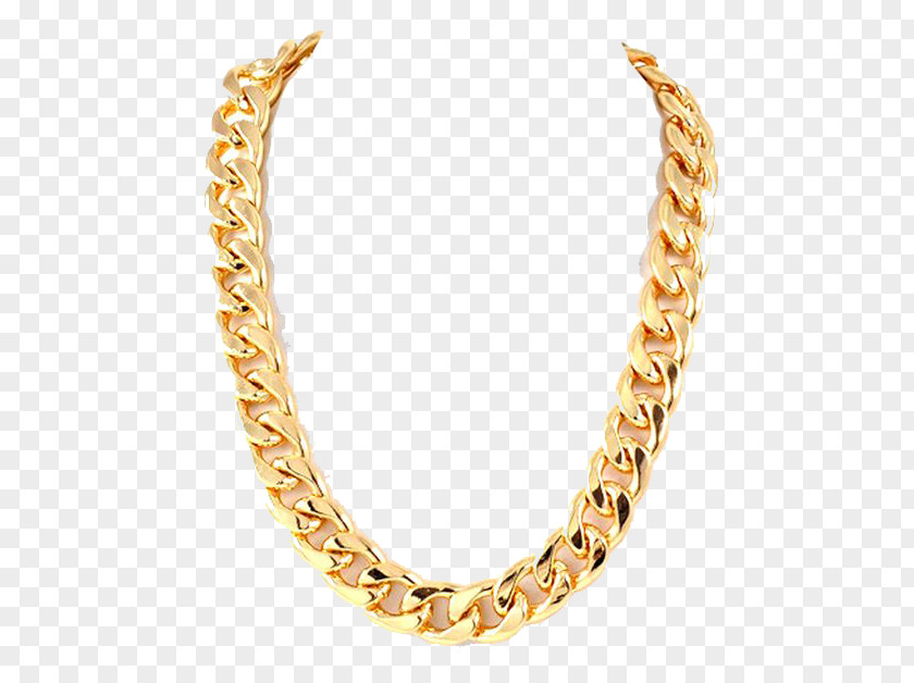 Chain Gold Necklace PNG Necklace, Thug Life Photos, gold-colored cuban necklace clipart PNG