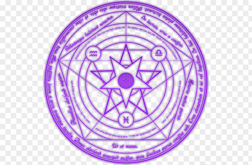 Circle Magic Occult Pentagram PNG