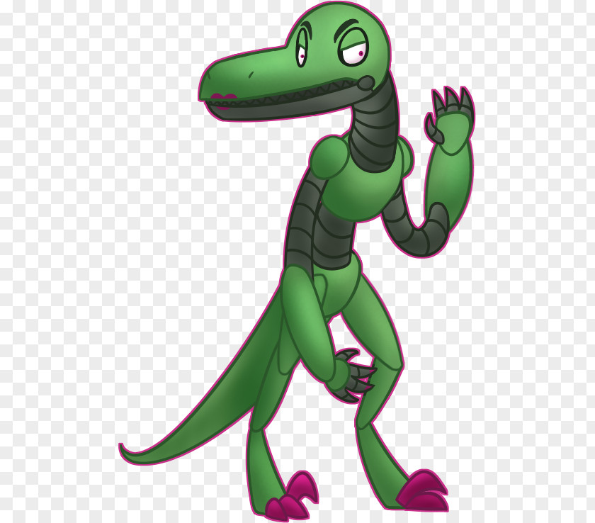Clever Love Tyrannosaurus Velociraptor Green Clip Art PNG
