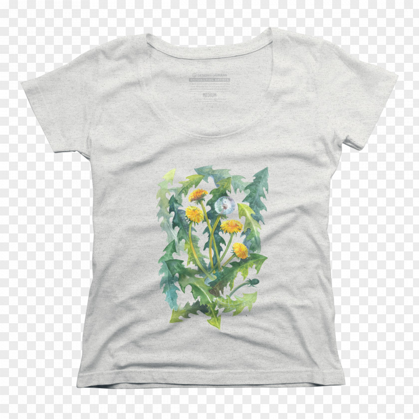 Dandelion T-shirt Clothing Sleeve Top PNG