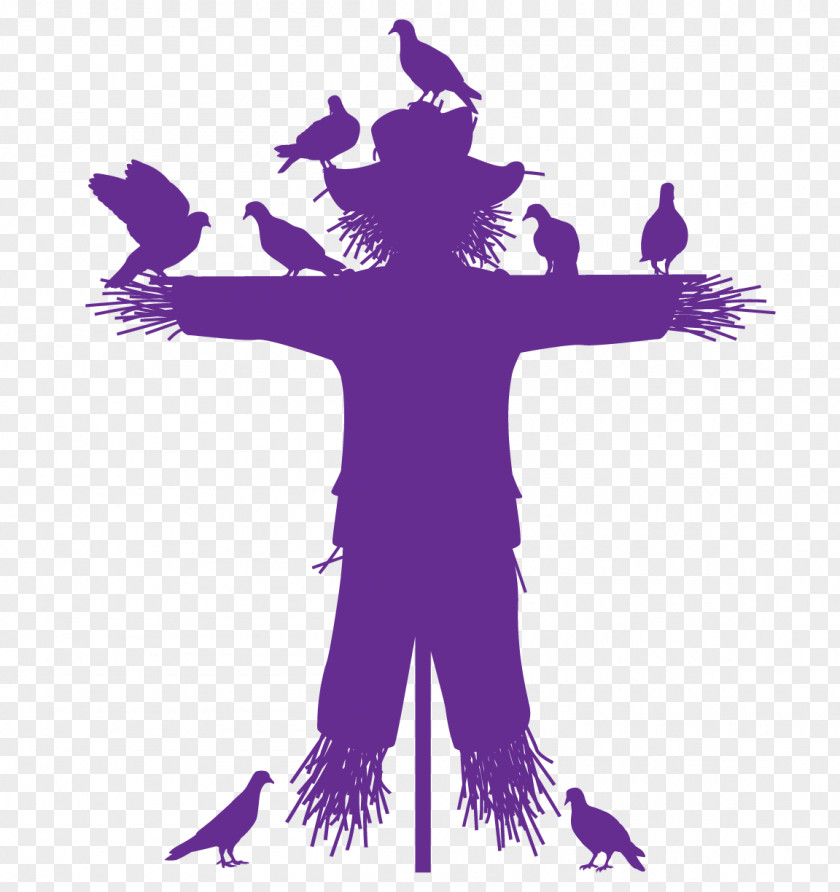 Flock Of Birds Stock Photography Royalty-free Scarecrow Clip Art PNG
