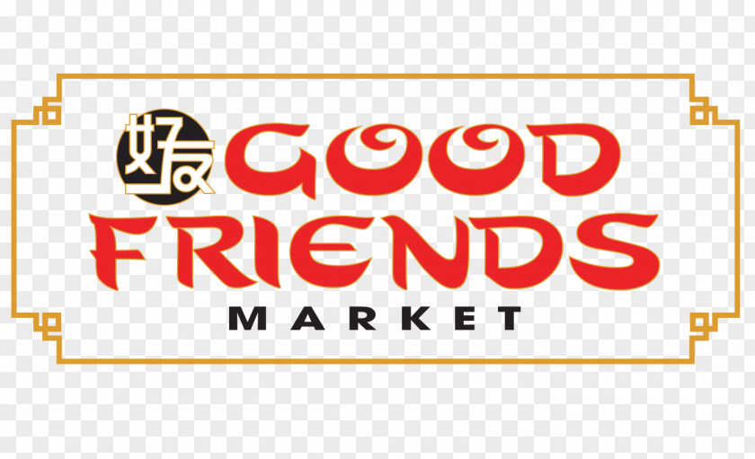 Good Friends Logo Brand Line Font PNG