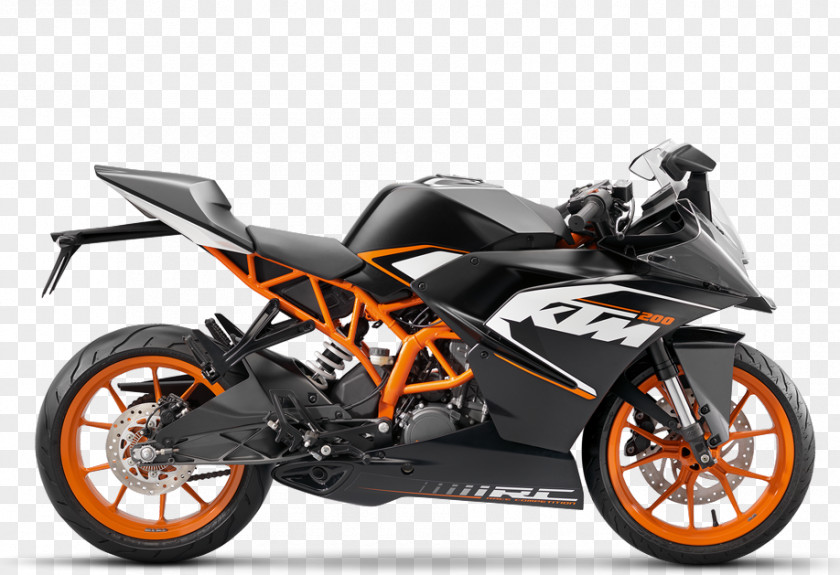 Motorcycle KTM RC 390 200 Duke PNG