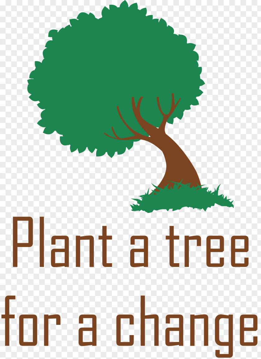 Plant A Tree For Change Arbor Day PNG
