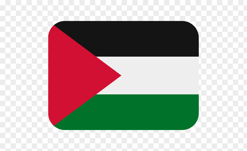 Terracotta Flag State Of Palestine Jordan Emoji PNG