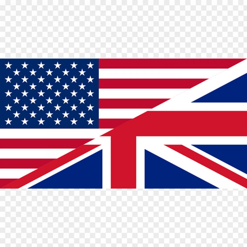 United States Flag Of The Comparison American And British English Kingdom PNG