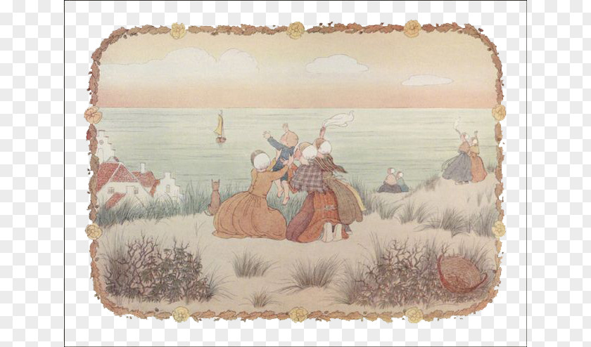Cartoon Children Mother Goose Little Songs Of Long Ago: More Old Nursery Rhymes Illustrator PNG