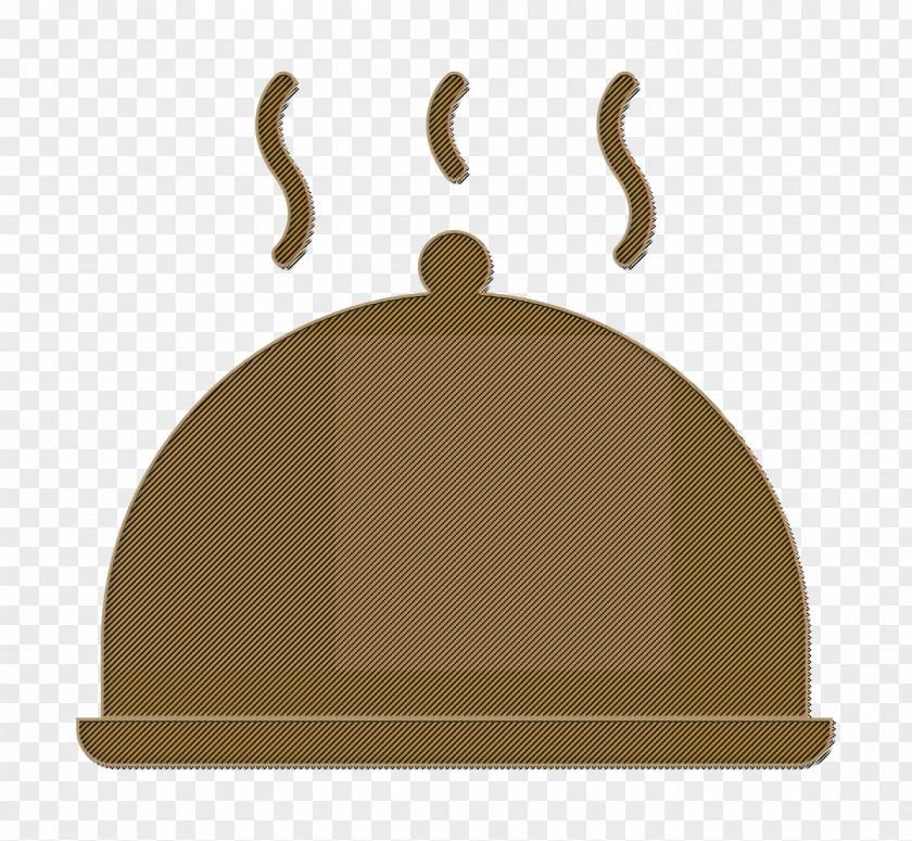 Cloche Icon Restaurant Tray PNG