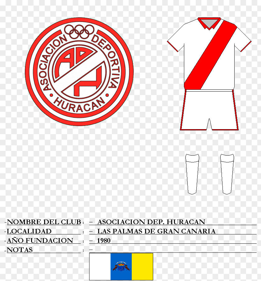 Design AD Huracán Template Football Association PNG