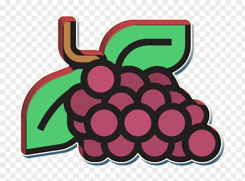 Fruit And Vegetable Icon Grapes PNG