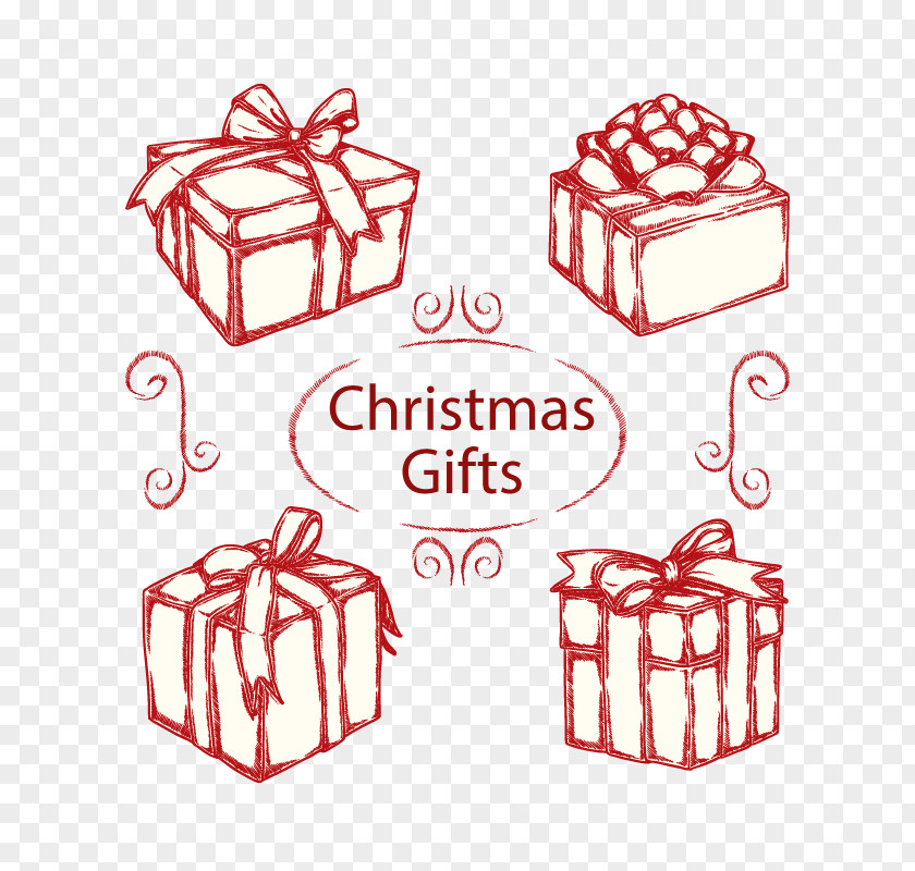 Gift Box Christmas Tree PNG