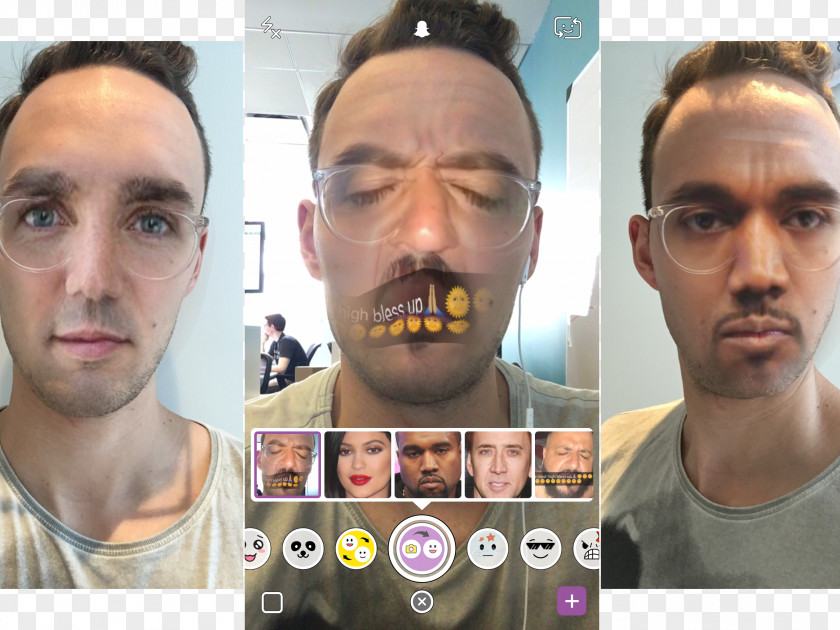 Make Faces Snapchat Face Swap Selfie PNG