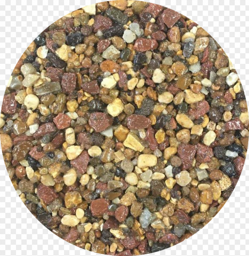 Morrocan Gravel Pebble Mixture Brown PNG