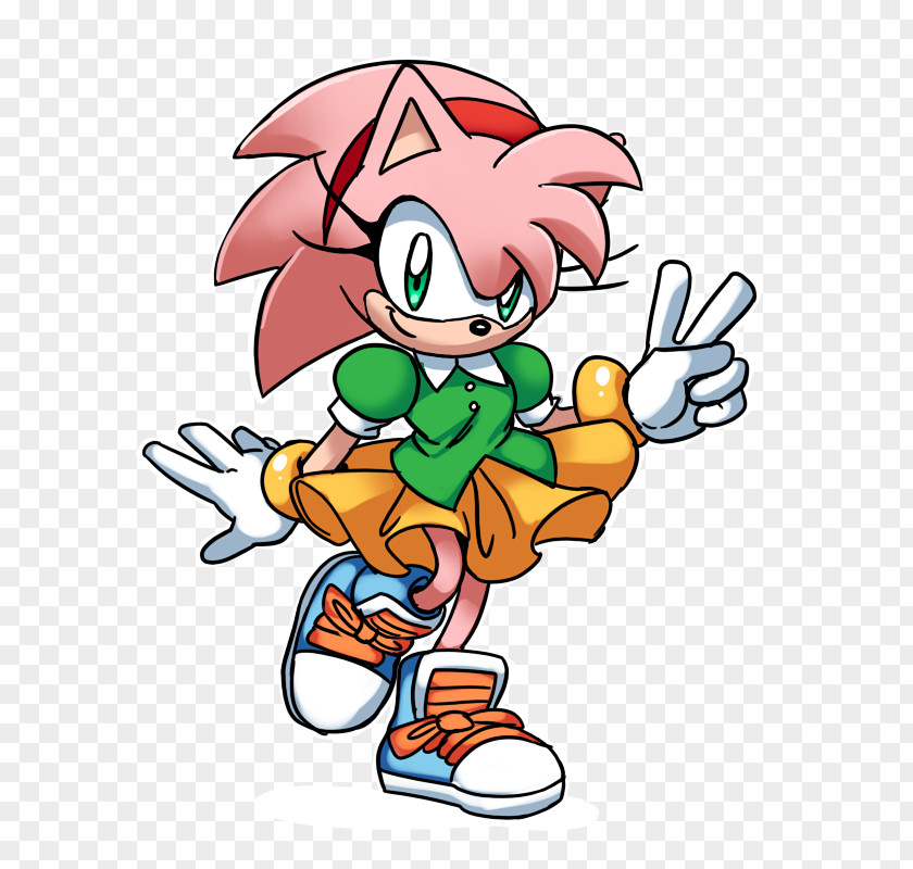 Sonic The Hedgehog Amy Rose CD Adventure Chaos PNG