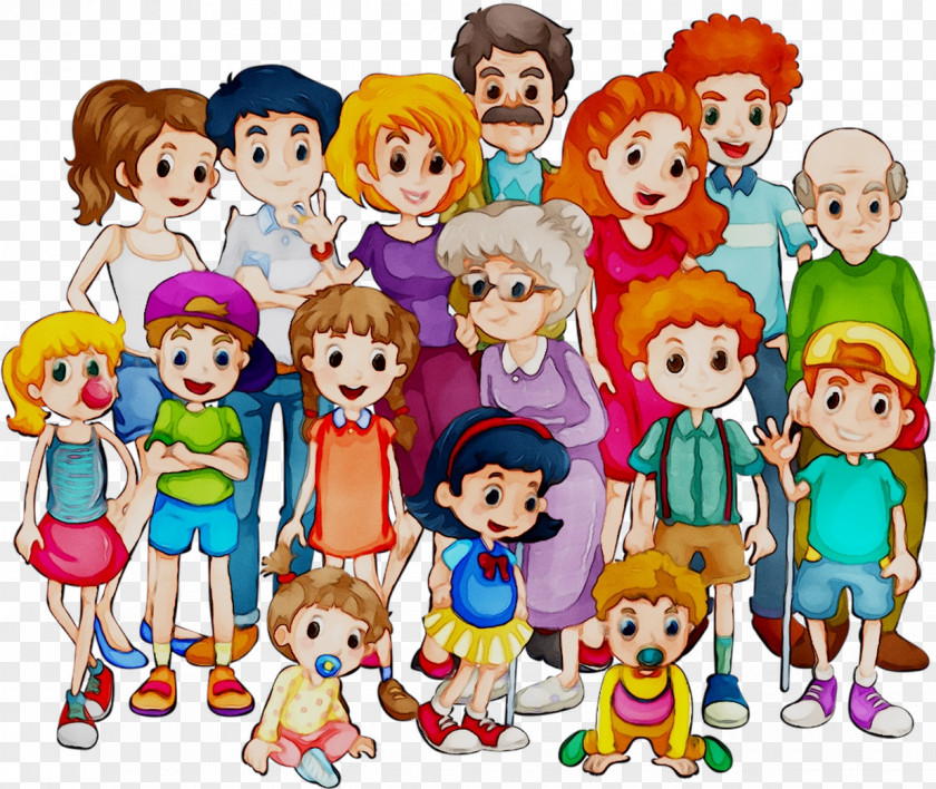 Clip Art Drawing Extended Family Image PNG