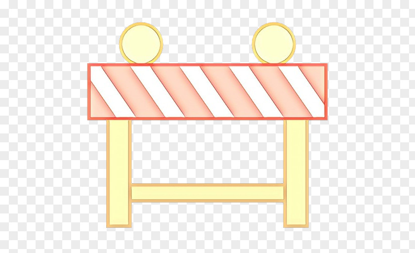 Line Yellow Table Furniture Rectangle PNG