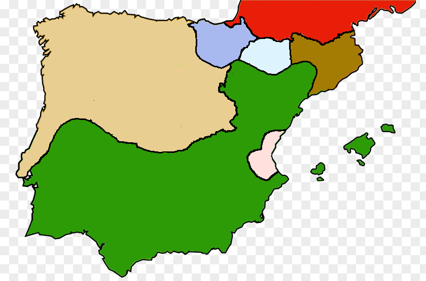 Peninsula Reconquista Kingdom Of Navarre Fall Granada Umayyad Conquest Hispania Spain PNG