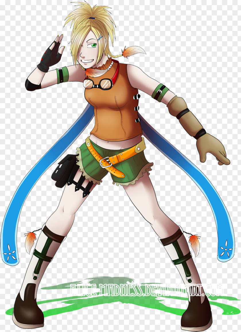 Rikku Figurine Action & Toy Figures Character Animated Cartoon PNG