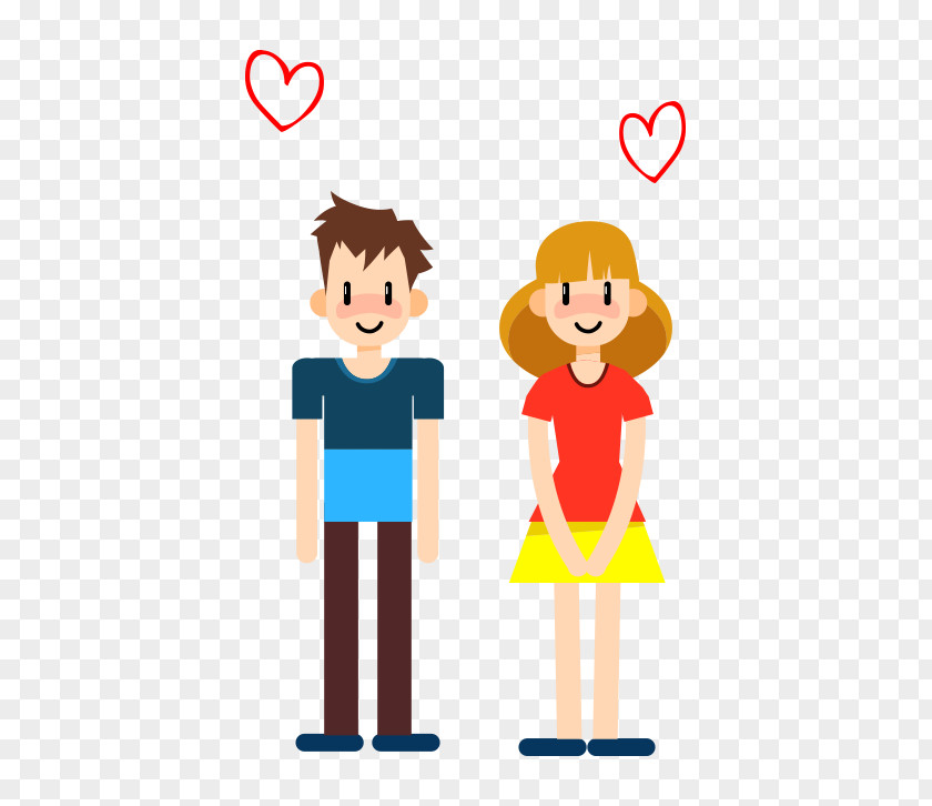 Vector Love Between Men And Women Download Animation PNG