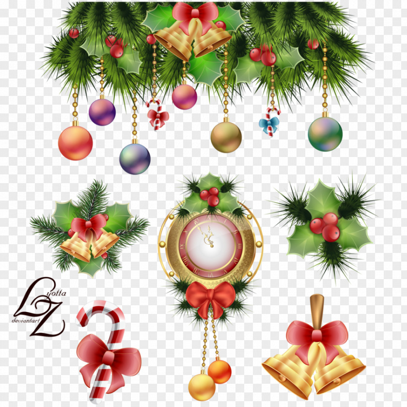 Christmas Decoration Buckle-free Material Garland Tree Ornament PNG