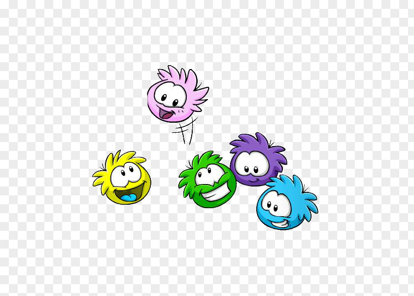 Club Penguin Hair Puffles Clip Art Smiley Jewellery PNG