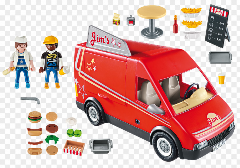 FOOD TRUCK Hot Dog Playmobil Food Truck Toy PNG