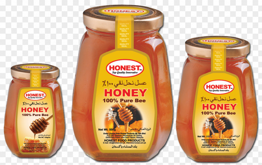 Honey Honest Food Sauce Jam PNG