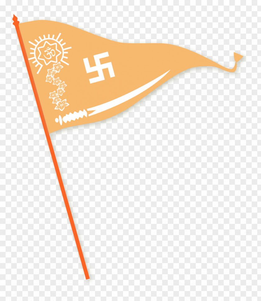 Party Flag Akhil Bharatiya Hindu Mahasabha Hinduism Vishva Parishad PNG