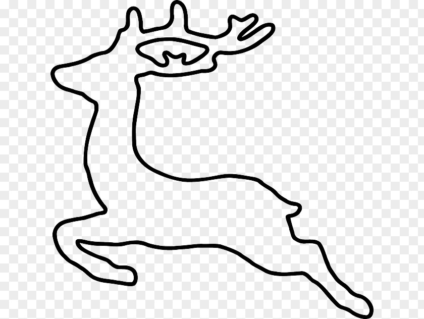 Triangle Flag White-tailed Deer Reindeer Rudolph Red PNG