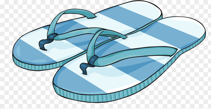 A Pair Of Sandals Slipper Shoe Cartoon Sneakers PNG