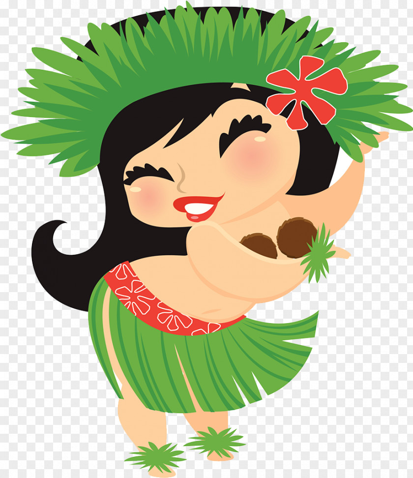 Havaiana Hula Dance Drawing Clip Art PNG