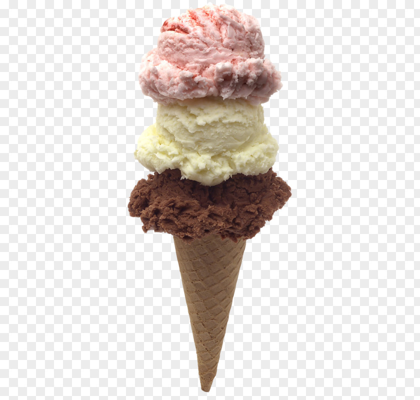 Ice Cream Cones Chocolate Waffle PNG