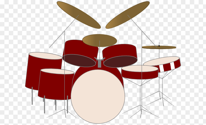 Kit Vector Drums Musical Instruments PNG
