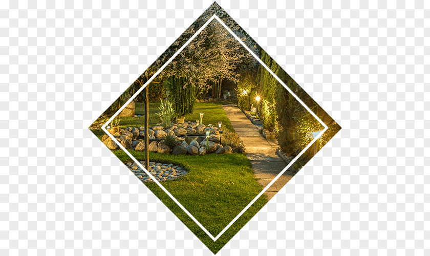 Landscape Contractor Lighting Garden Bench Landscaping Design PNG