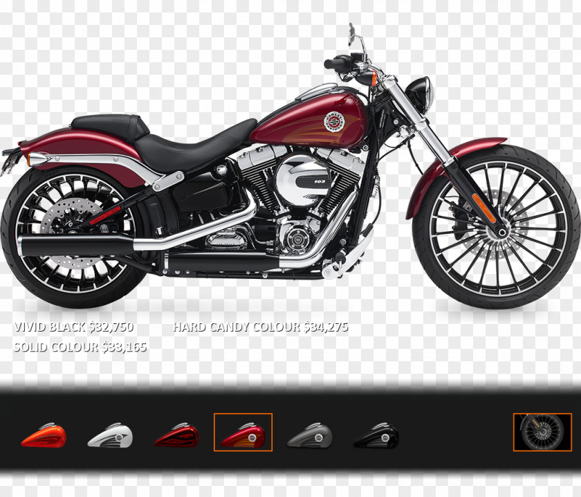 Motorcycle Harley-Davidson CVO Softail Outpost PNG