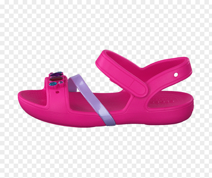 Sandal Pink Shoe Crocs Child PNG