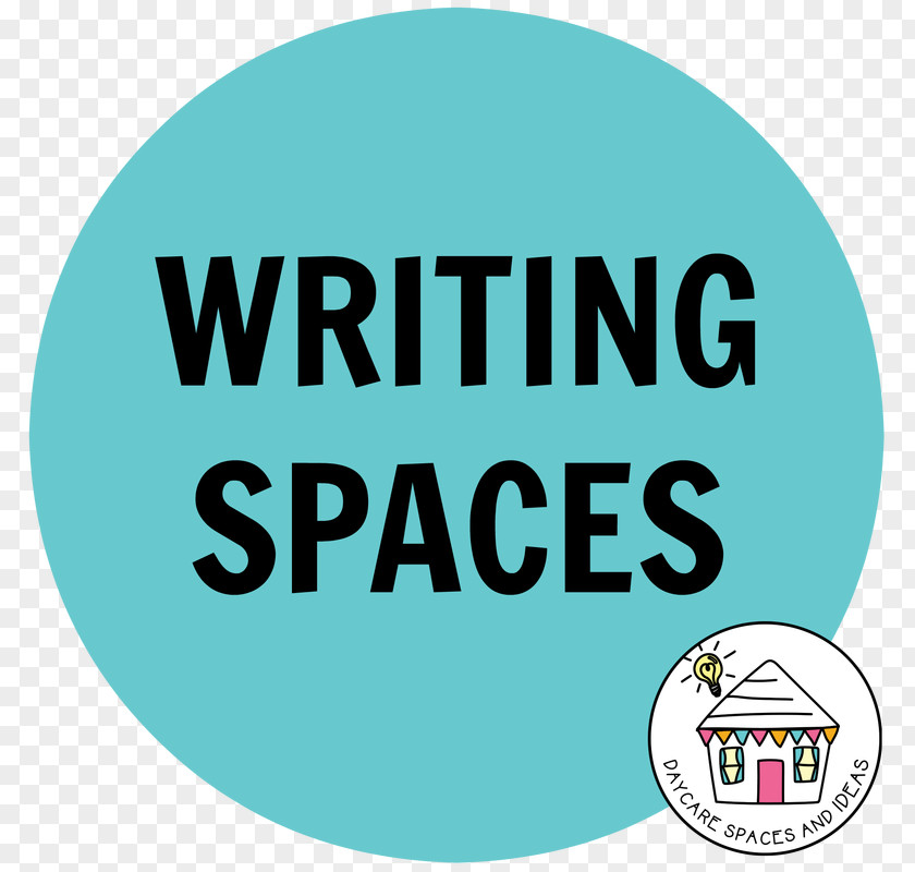Writing Space Logo Child Care Brand Green Font PNG