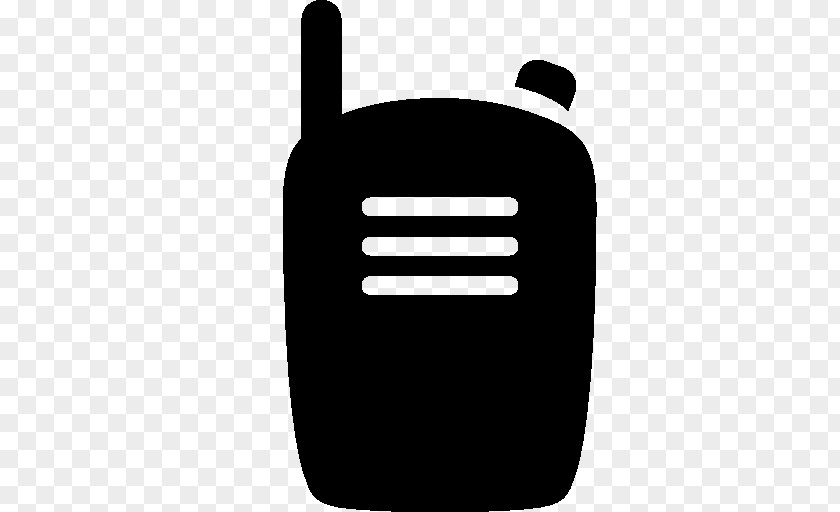 Cell Phone Walkie Talkie Handheld Two-Way Radios Vector Graphics PNG