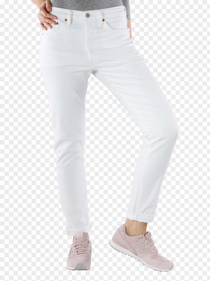 Jeans Denim Waist Leggings PNG