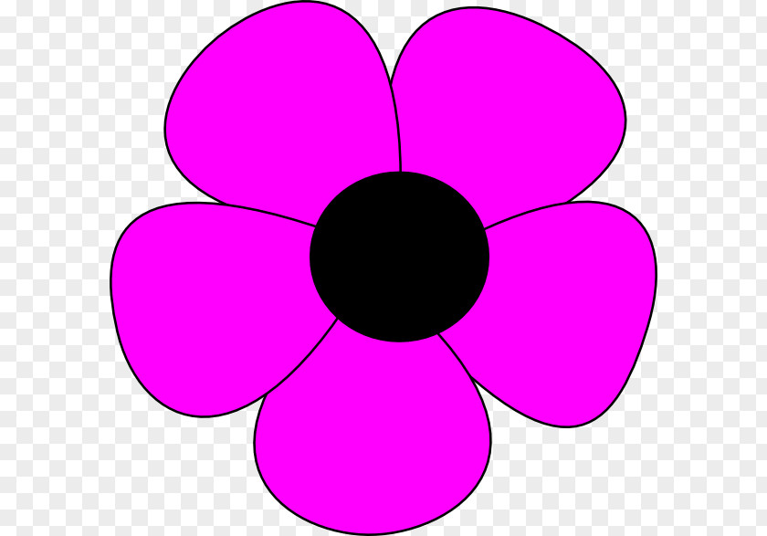 Simple Flower Drawing A Clip Art PNG