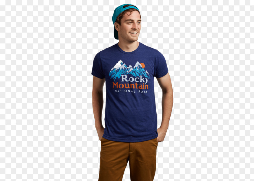 T-shirt Rocky Mountain National Park Mount Rainier PNG