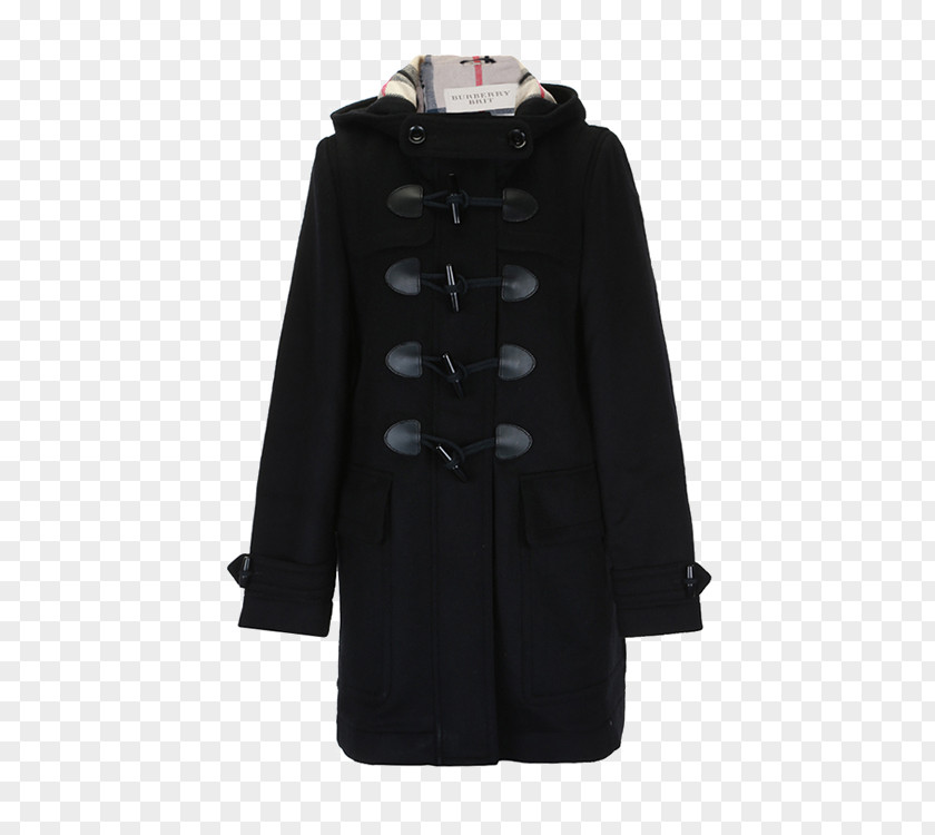 Version Cut Straight Horn Button Coat Jacket Overcoat Hat Burberry PNG