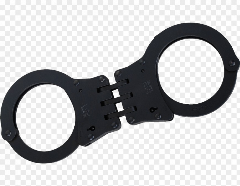 Black Handcuffs Police Officer Hiatt Speedcuffs Security Guard PNG