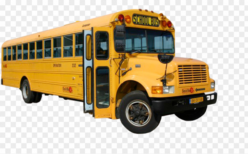 Bus School Car Transport Chauffeur PNG