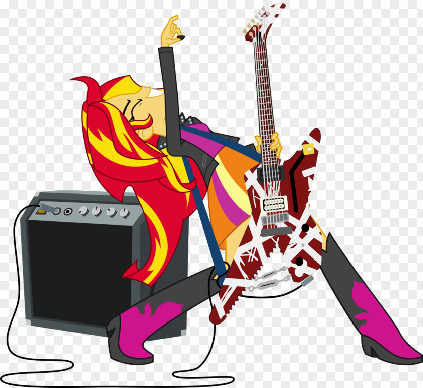 Electric Guitar Sunset Shimmer Twilight Sparkle My Little Pony: Equestria Girls PNG