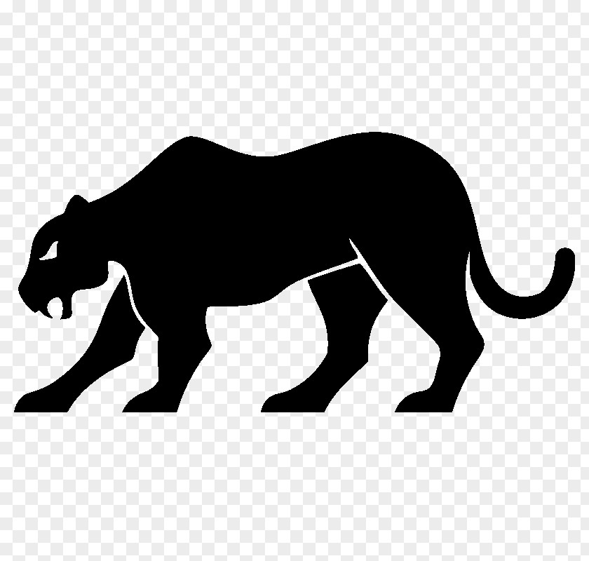 Leopard Panther Silhouette Royalty-free PNG