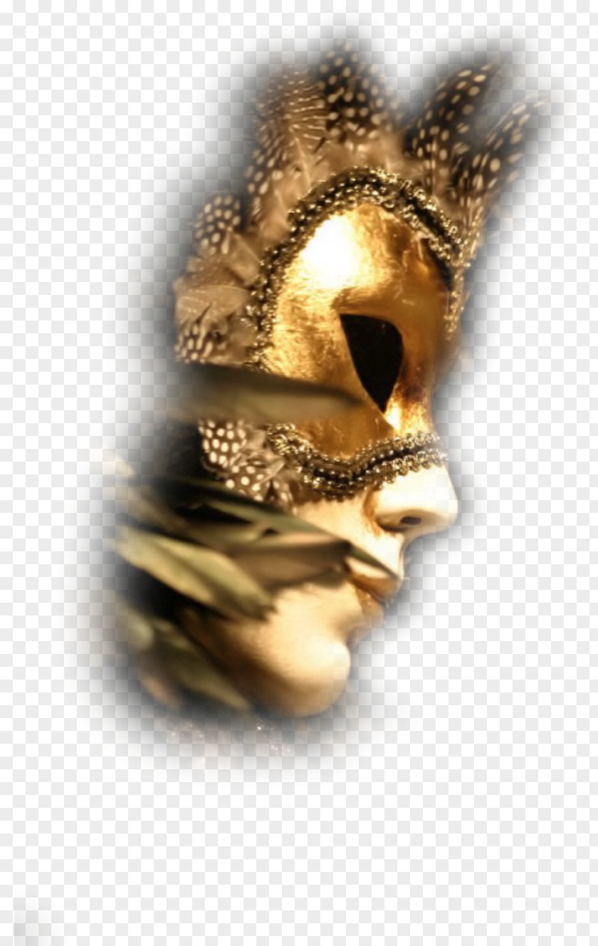 Mask Masquerade Ball Venice Carnival Gold PNG