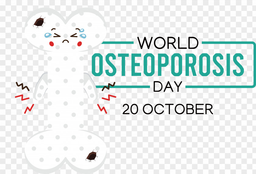 World Osteoporosis Day Bone Health PNG