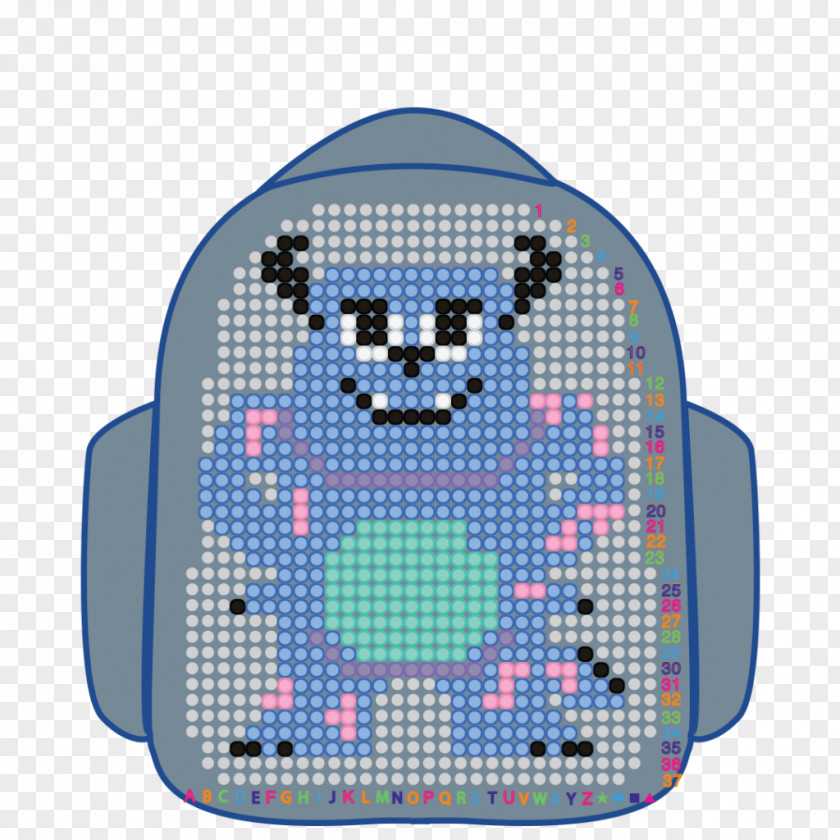 Bag Textile Cross-stitch Pattern PNG