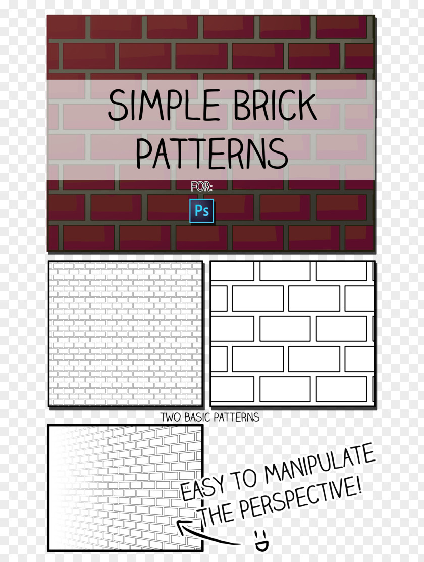 Brick Paper Drawing Tile Pattern PNG